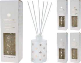 Namų kvapas, su lazdelėmis, 2 skirtingi kvapai: krintantis sniegas, beržas, 100 ml