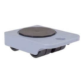 Transportavimo plokštelė minkštoms grindims WALTECO, apkrova 150 kg, pilkas