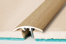 Aliumininė grindų juostelė HESORA H 64 D5, 3.2 x 180 cm, šv.ąžuolo spalvos, kilmės šalis ES