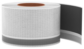 Vėjo barjerinė juosta PENOSIL Wind Proof Full Glue Tape External 414, juoda, 150 mm, 25 m PRO