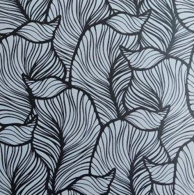 Klijuojamos lubų/sienų plokštės NOVELLY HOME Glamour, Nr. 1-C-S, spl. juoda/pilka, 500x500 mm., 2m2