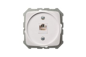 Kompiuterio lizdas LIREGUS Alfa, 1 vietos, įleidžiamas, baltos sp., IKL-001-01.A/B 