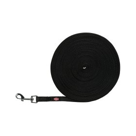 Pavadėlis šunims TRIXIE, brezentinis, S-M, juodas, 5 m