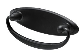 Baldų rankenėlė HETTICH, 64 mm, juodo žalvario-cinko sp., 9243841