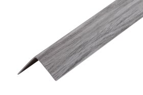 PVC kampinis apdailos profilis CEZAR Nr.119, spl. uosis, 20x20x2750 mm, 673610
