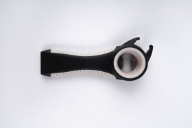 Daugiafunkcis atidarytuvas RIDDER VISBY 5in1, juodos–kreminės spalvos, ABS / TPE / nerūdijantis plienas, A316119