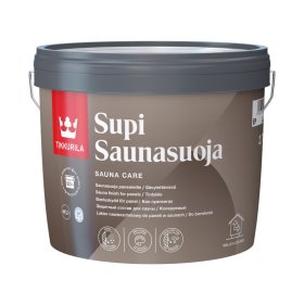 Saunos sienų apsaugos priemonė TIKKURILA Supi Saunasuoja, 2,7 l, pusiau matinis, bekvapis