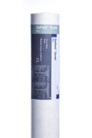 Difuzinė plėvelė TYVEK PRO, matmenys 1,5 x 50 m, 75 m², 124gr/m2