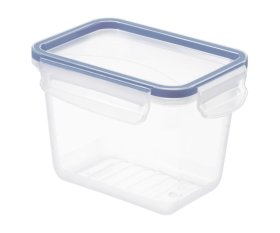 Hermetinė maisto saugojimo dėžutė ROTHO Clic & Lock, 1 l, aukšta, mėlynos sp.