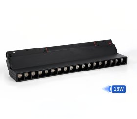 LED šviestuvas ORRO MAGNETIC MT03-18, 18 W, 1280 lm, 3000 K, 320x23x105 mm