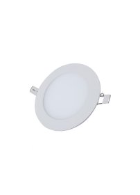 Įmontuojamas šviestuvas ORRO, panelė, įl., LED 6 W, 220-240 V, 360 lm, 4500 K, apvali, balta, 30000 h, A170990179, P-27