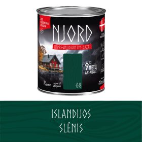 Impregnuojantys dažai medienai LUXDECOR NJORD, 2,5 l, (8) Islandijos slėnis