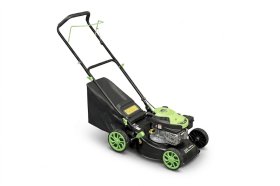 Benzininė vejapjovė RMP41Q, variklis 127 cm³, EURO V, 2,3 kW,  pjovimo plotis 410 mm, aukštis 25-75 mm, 3in1, rinktuvo talpa 50 l.