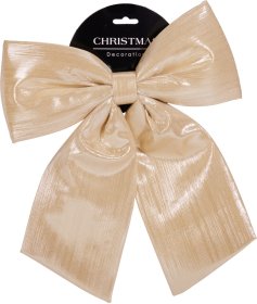 Kaspinas, poliesteris, aukso sp., 28 x 34 x 2,5 cm