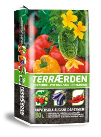 Durpių substratas daržovėms Terraerden, 50 l