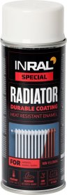 Aerozoliniai dažai INRAL Radiator, balti, 400 ml, radiatoriams