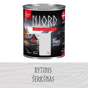 Impregnuojantys dažai medienai LUXDECOR NJORD, 0,75 l, (16) Rytinis šerkšnas