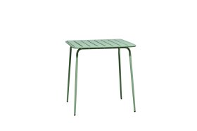 Lauko valgomojo stalas NOVELLY HOME MT22107-L70, iš plieno, su antikorozine danga, sp. šviesiai žalia, 730 x 700 x 700 mm