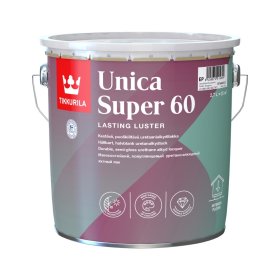 Uretano alkidinis lakas TIKKURILA Unica Super 60, 2,7 l, pusiau blizgus, EP bazė