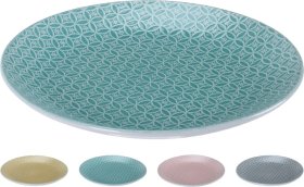 Lėkštė, 27 cm, akmens masės, keturios skirtingos sp.