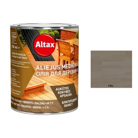 Aliejus ALTAX, 0,75l, pilkos spalvos