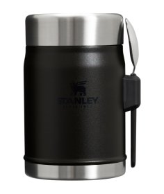 Maisto termosas STANLEY Classic Ash, juodos sp., 0,4 l