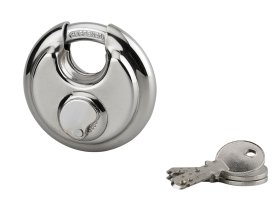 Pakabinama spyna THIRARD, Astra, 70 mm, žalv.mech. su uždang., nerūd. pl. korp., 2 raktai, 193829