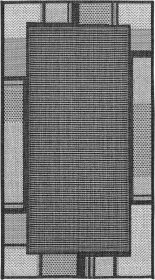 Kilimas TEP New Orleans, 67 x 140 cm, antracito spalvos, 100% polipropilenas
