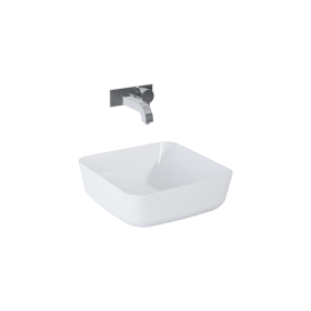 Praustuvas ELITA Turda, 39 x 39 x 14 cm, pastatomas, kvadratinis