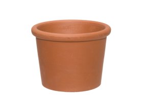 Keraminis lauko vazonas Bordato, terakota sp., 14 x 14 x 10,5 cm.