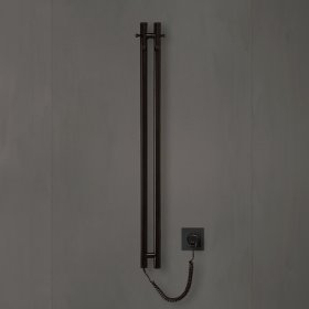 Elektrinis rankšluosčių džiovintuvas-stovas WELLMER Stovas, 1000x87mm, 2 stovai, 3 termo rėžimai,  40W, AISI 316 nerūd.plienas, juoda sp, dešinė, 15995EJD