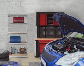 Sandėliavimo lentyna METALKAS, cinkuota, 5 lentynos, galima apkrova 1000 kg, 1790 x 800 x 400 mm