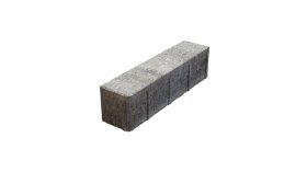 Grindinio trinkelė BRIKERS URBAN 6, pilka, matmenys 240 x 60 x 60 mm, 1 m² - 69,44vnt, U6MG-LT 