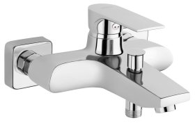 Vonios maišytuvas FERRO Algeo Square Baq1, chromuotas