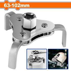 Tepalo filtro raktas WADFOW, 63-102 mm, WUL1401