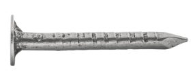 Apmušalų vinys, 1,6 x 16 mm, necinkuotos, 200 vnt.