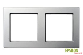 Rėmelis LIREGUS Epsilon, 2 vietų, metalo sp., K14-145-02.E/Mt 