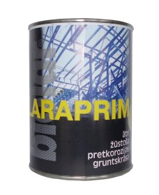 Metalo gruntas BIOLAR Laraprim, 0,8 l, raudonos spalvos