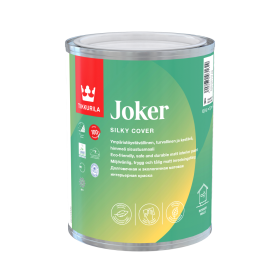 Vandeniniai vidaus dažai TIKKURILA Joker, 0,9 l, A bazė, balti, matiniai