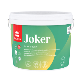Vandeniniai vidaus dažai TIKKURILA Joker, 2,7 l, A bazė, balti, matiniai