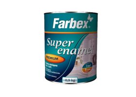 Alkidinė emalė FARBEX Pf-115P, 0,9 l, vidaus ir išorės darbams, geltonai rudos spalvos