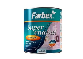 Alkidinė emalė FARBEX Pf-115P, 2,8 l, vidaus ir išorės darbams, smaragdo sp.