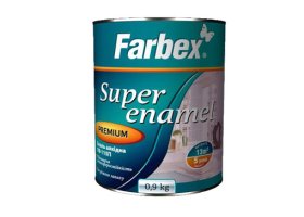 Alkidinė emalė FARBEX Pf-115P, 0,9 l, vidaus ir išorės darbams, mėlynos spalvos