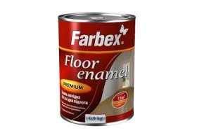 Alkidinė emalė FARBEX Pf-266, 0,9 l, auksinės rudos spalvos, grindims bei betono paviršiams