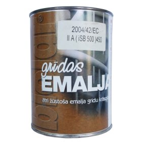 Grindiniai dažai BIOLAR, rudos sp., greitai džiūstantys, 0,8 l