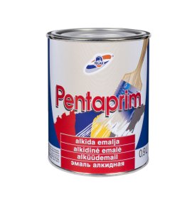 Alkidinis emalis RILAK Pentaprim, 0,9 l, balta spalva, Latvija