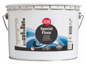 Grindų emaliniai dažai VIVACOLOR Special Floor, 9 l, A bazė, balti, blizgūs
