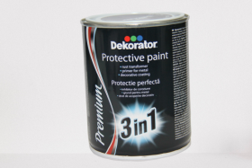 Antikorozinis gruntas-emalė DEKORATOR 3&1, vyšninės sp., 0,5 l