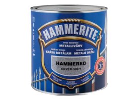 Antikoroziniai dažai HAMMERITE Hammered Finish, 750 ml, sidabrinės sp., kaldinto metalo efekto