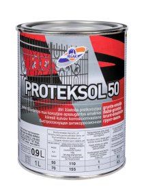 Antikorozinis gruntas-dažai RILAK Proteksol-50, pilkas, 0,9 l